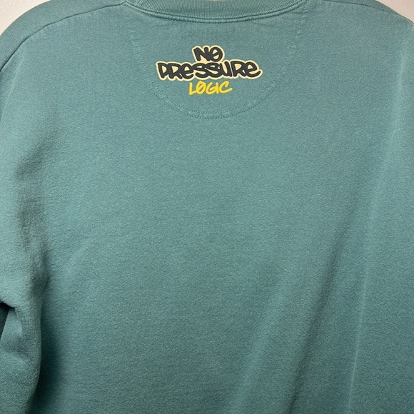 SALE - LIMITED EDITION Logic No Pressure Crewneck Sweater - Size Small - Picture 7 of 8